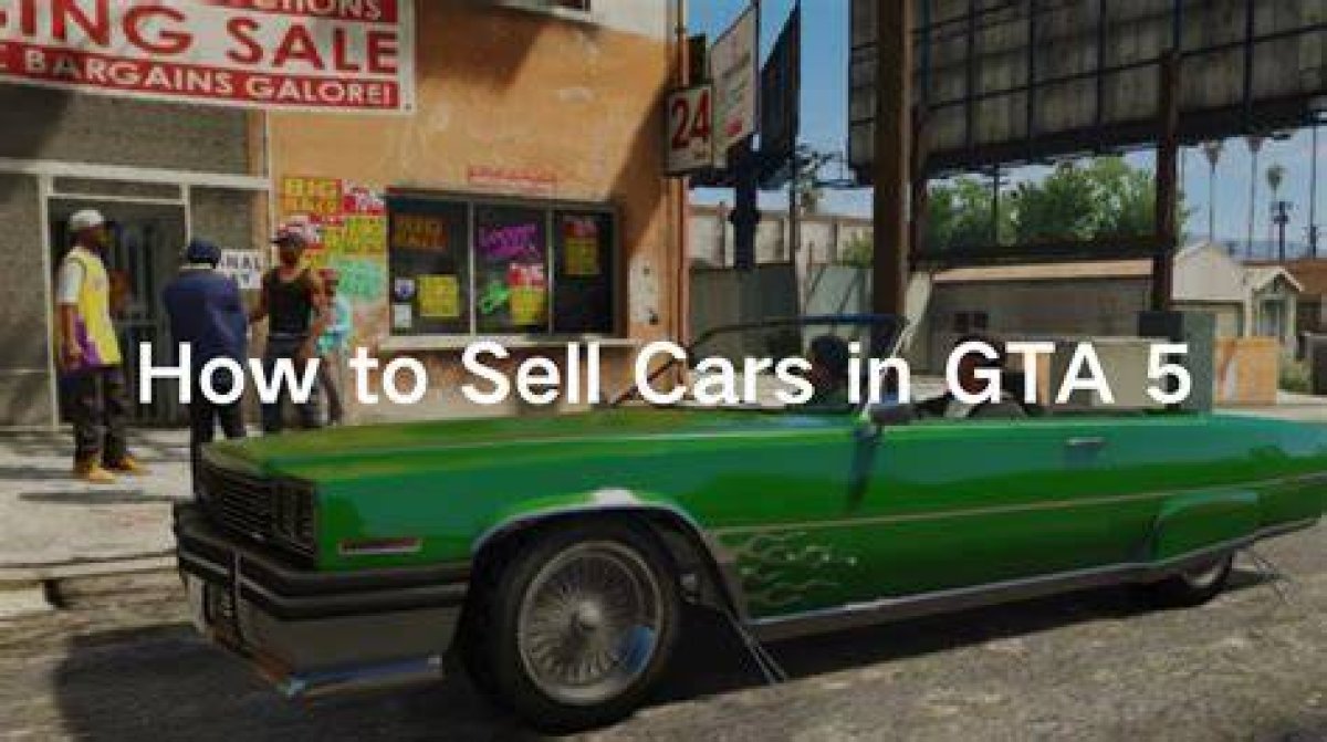 Can We Sell Cars in Gta 5 Story Mode?