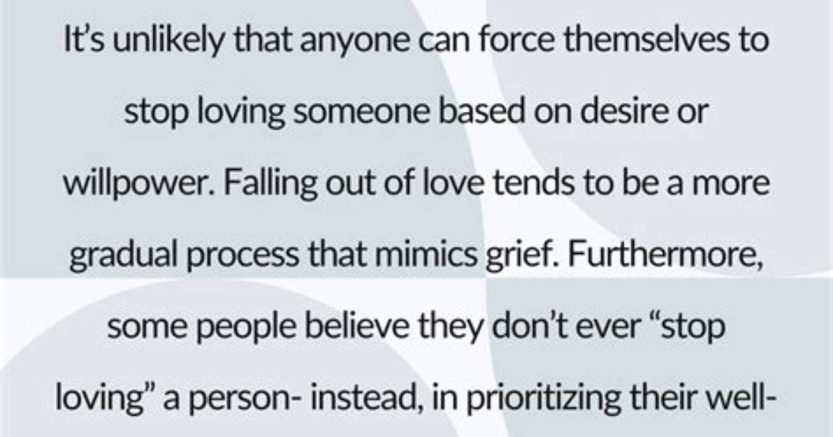 Can You Ever Stop Loving Someone You Truly Loved and Move on?