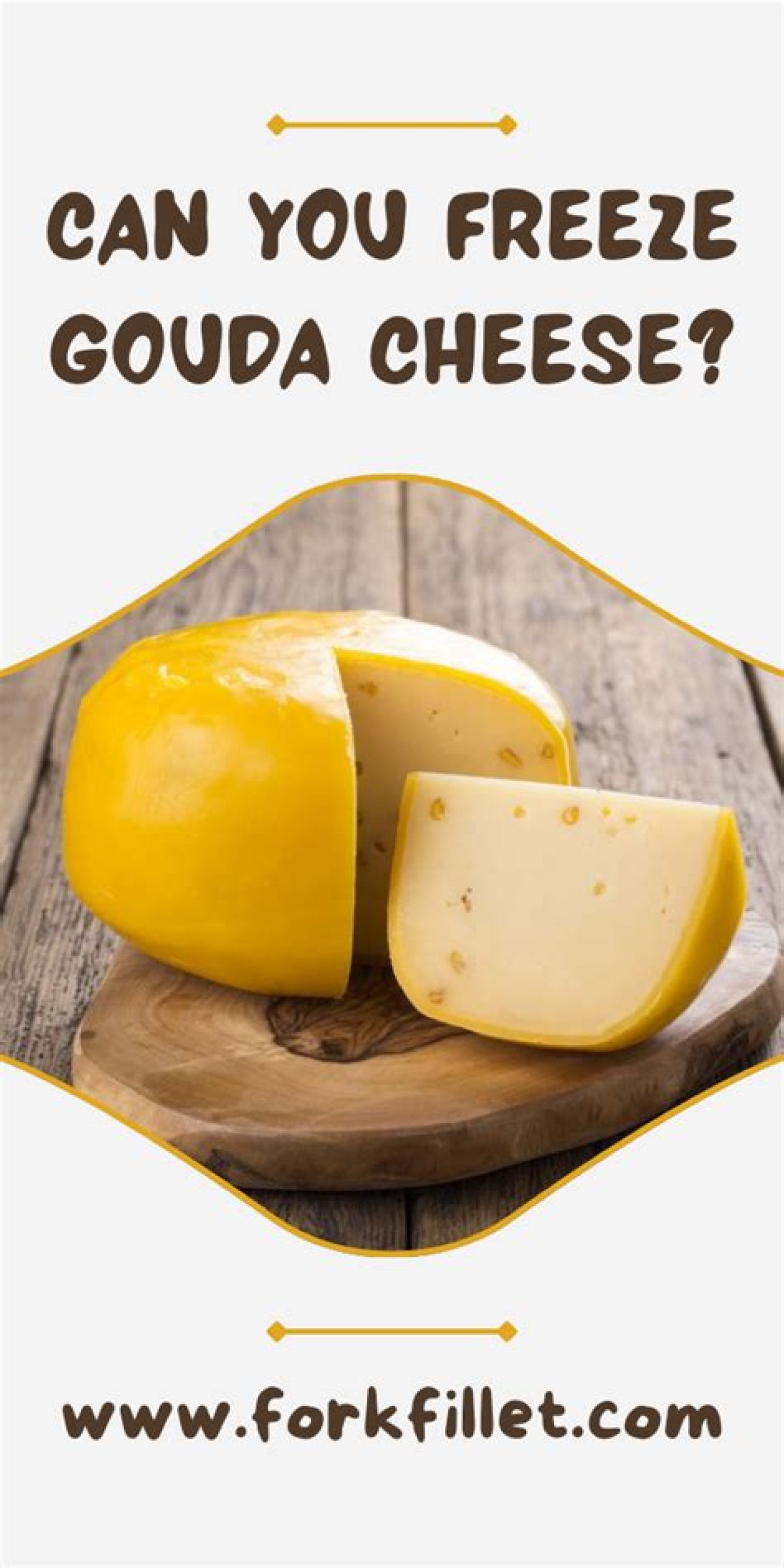 Can You Freeze Gouda Cheese Slices?