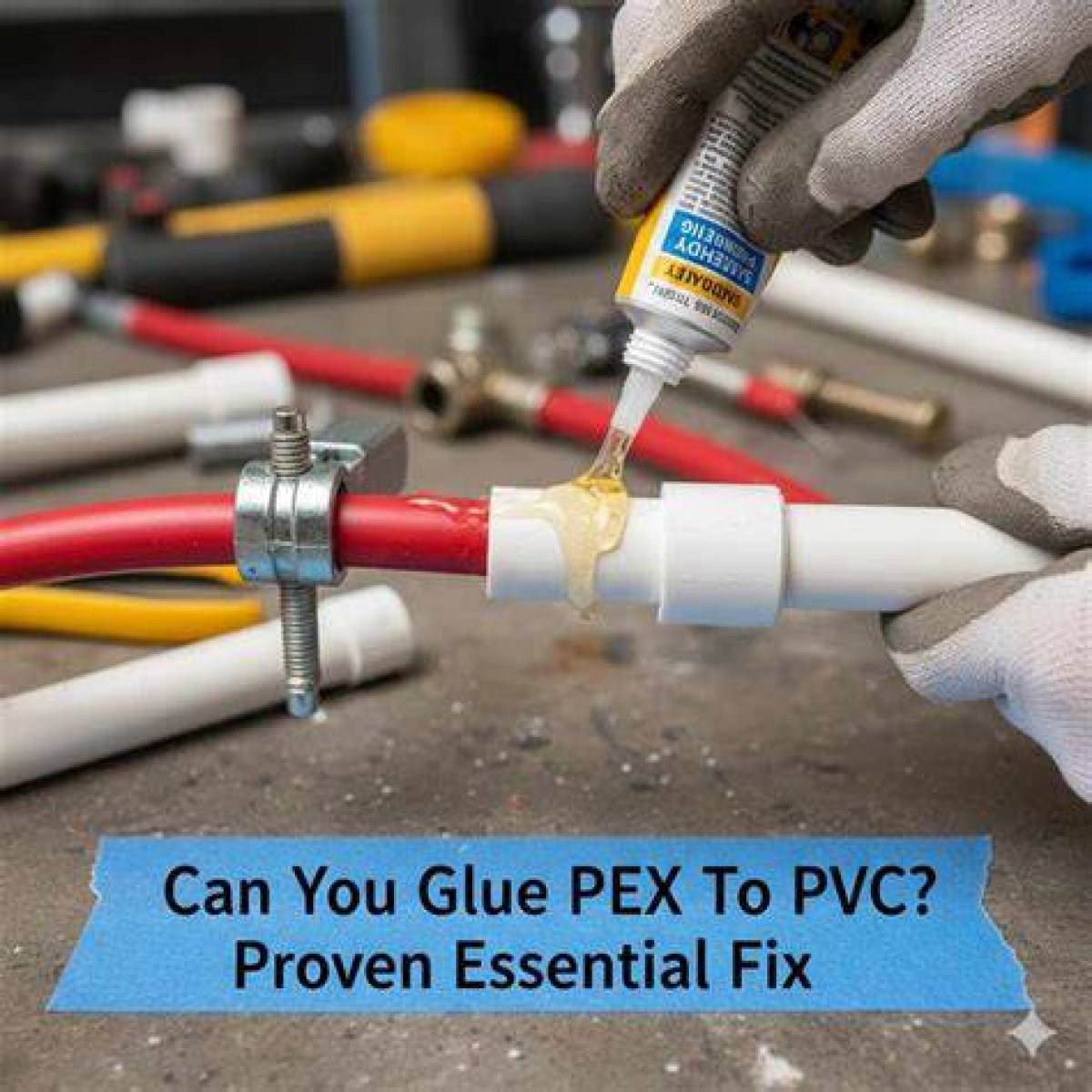 Can You Glue Pex Pipe to Pvc?
