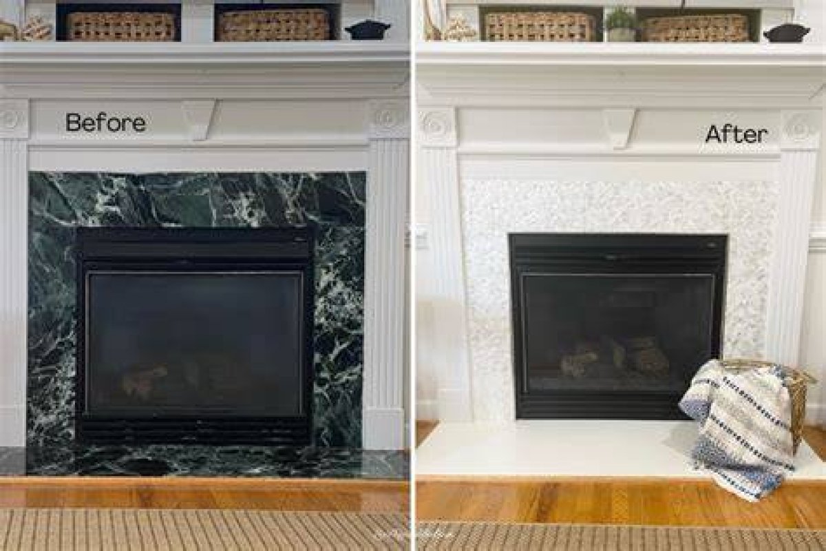 Can You Paint Marble Fireplace Surround?