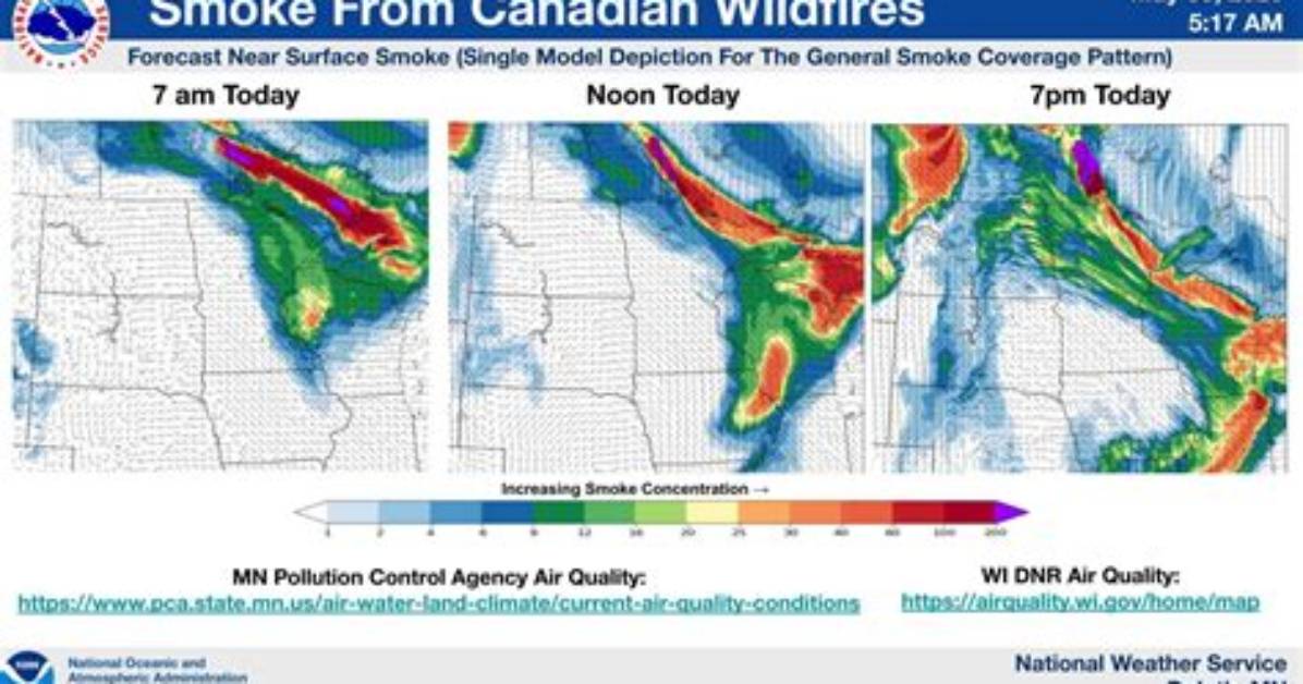 Canadian Wildfires Have Led to Air-Quality Alerts in U. S. Here’s How to Stay Safe