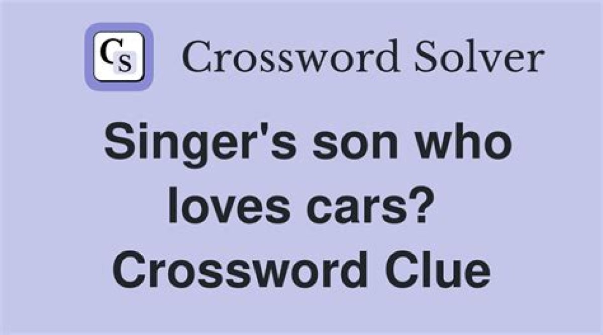 Cars Singer Ocasek Crossword Clue La Times
