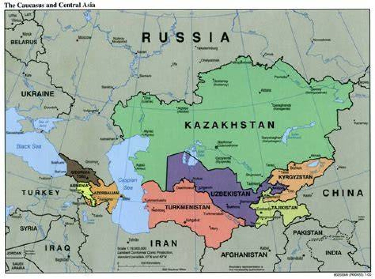 Caucasus and Central Asia: Capitals Quiz