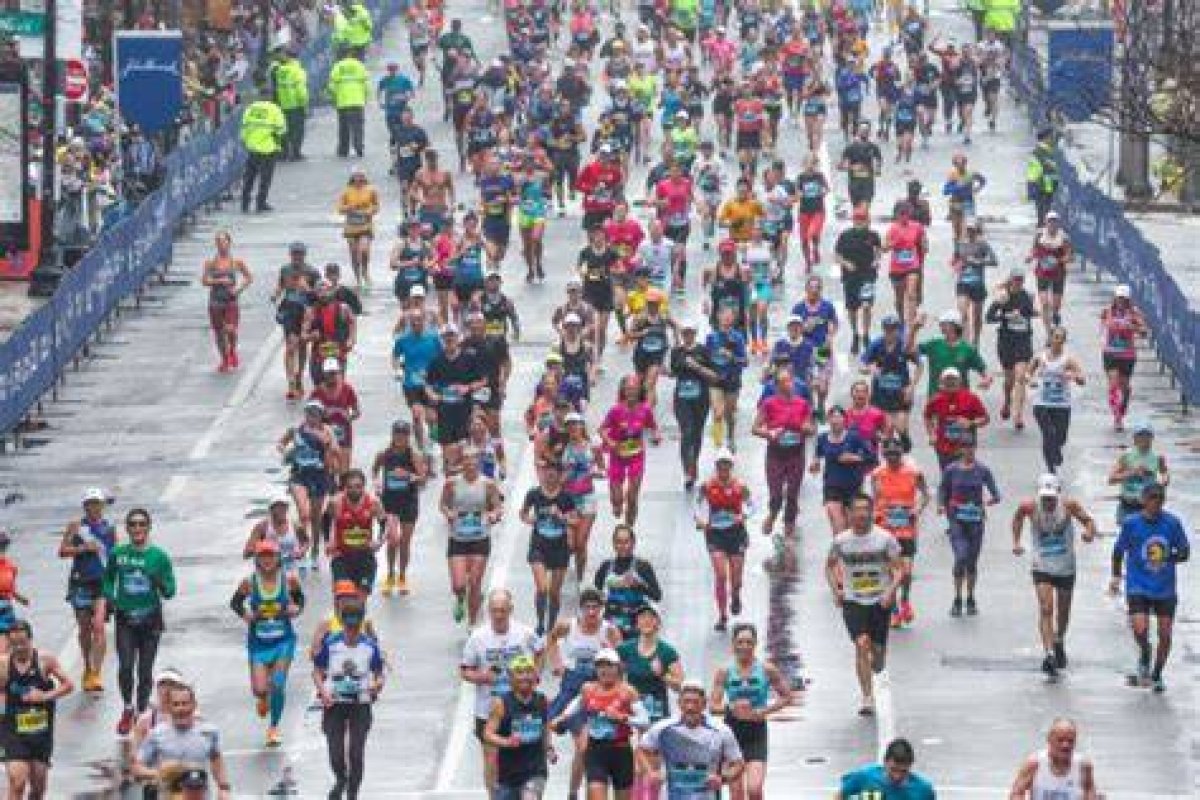 Champions Shine Through Soggy 127Th Boston Marathon