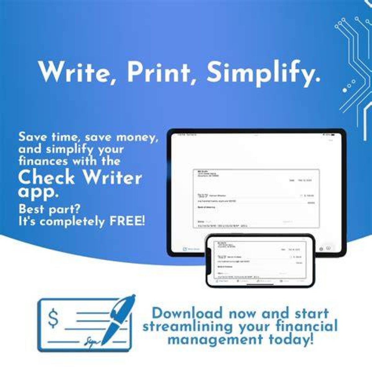 Check Writer's Implement
