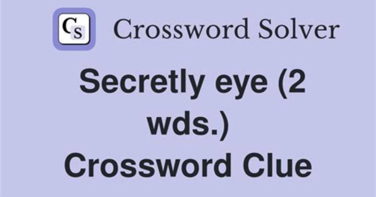 Checked out Quickly and Secretly: 2 Wds.