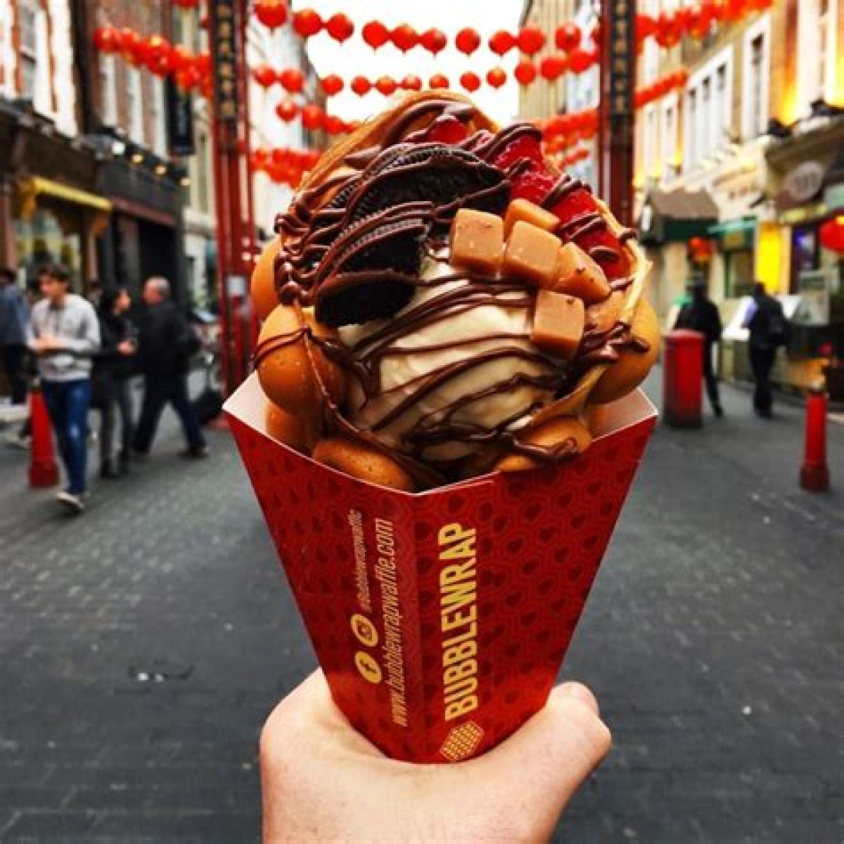 Chinese Street Food Sweeps London – Bao, Chicken Feet, Hong Kong Egg Waffles – and Moves Indoors