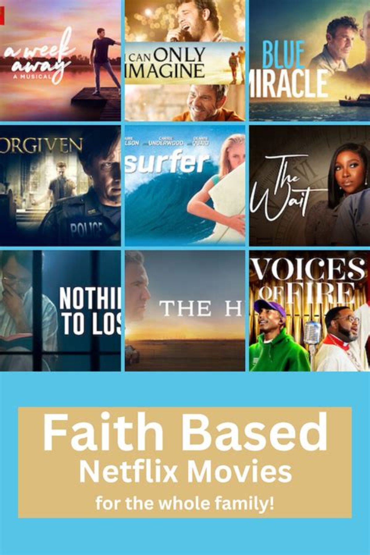 Christian Movies on Netflix: 12 Faithful Films