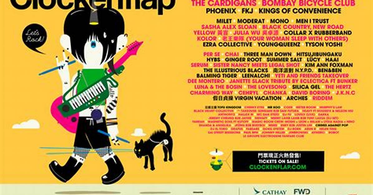 Clockenflap Music Festival 2023 Line-up: De La Soul, Tom Grennan, and Tones and I Among the Latest Additions to Line-up of December Event in Hong Kong