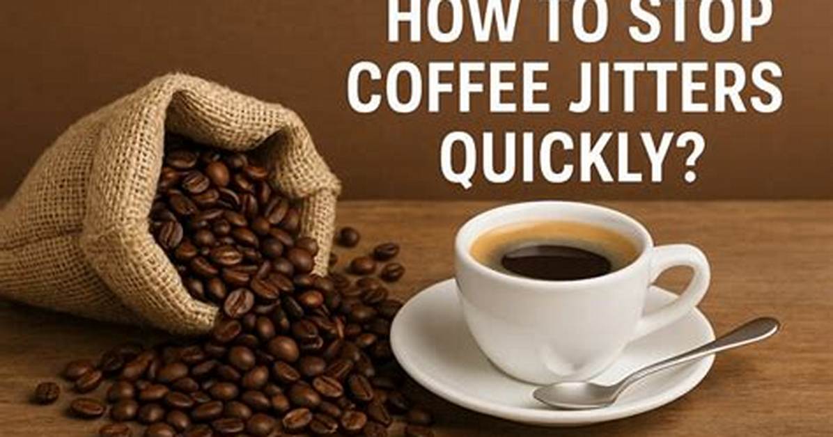 Coffee Order for Those Worried About Jitters