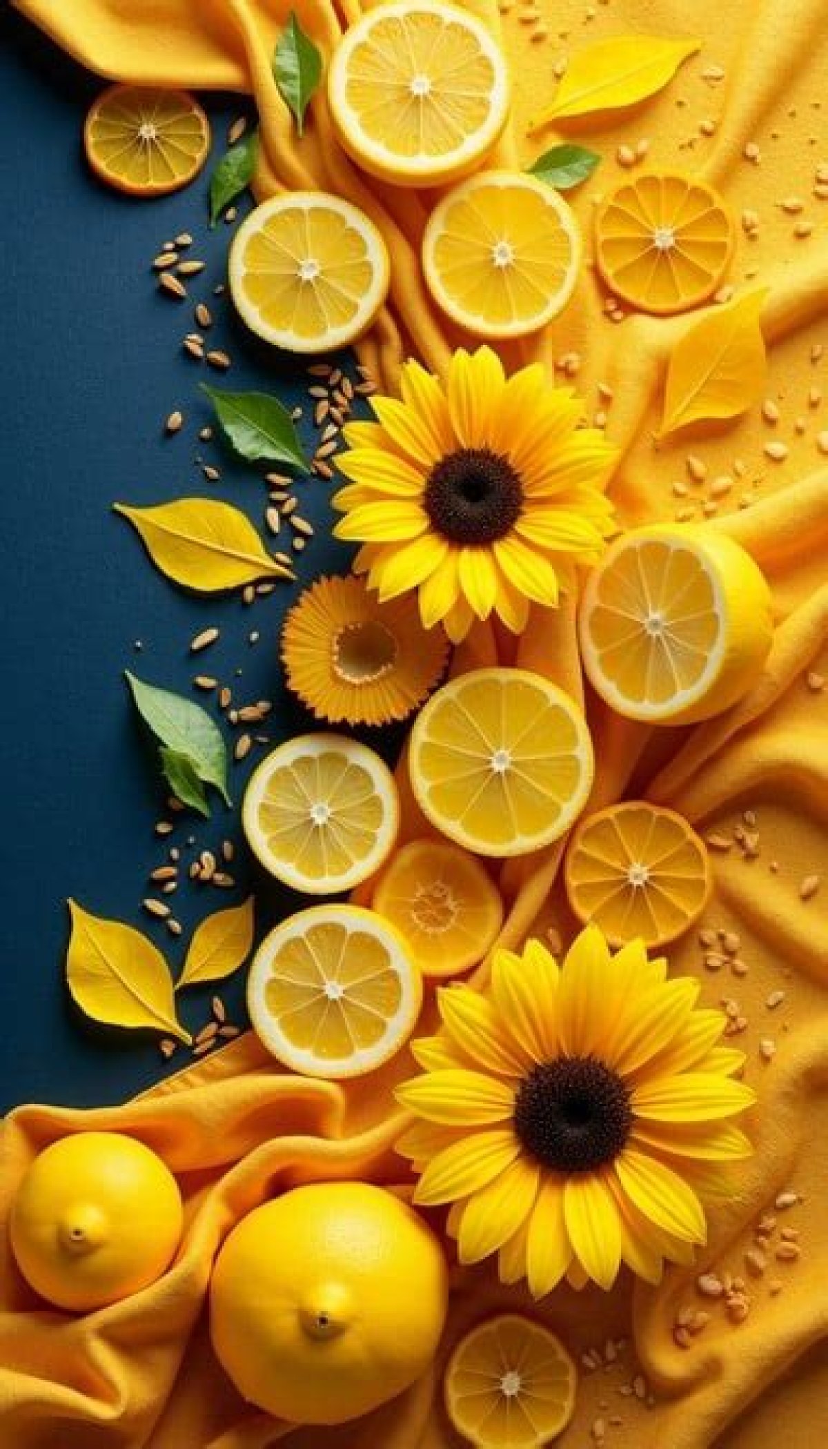 Colors Associated with Sunflowers Canaries and Lemons