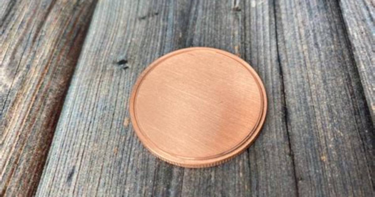 Copper-Plated Coin