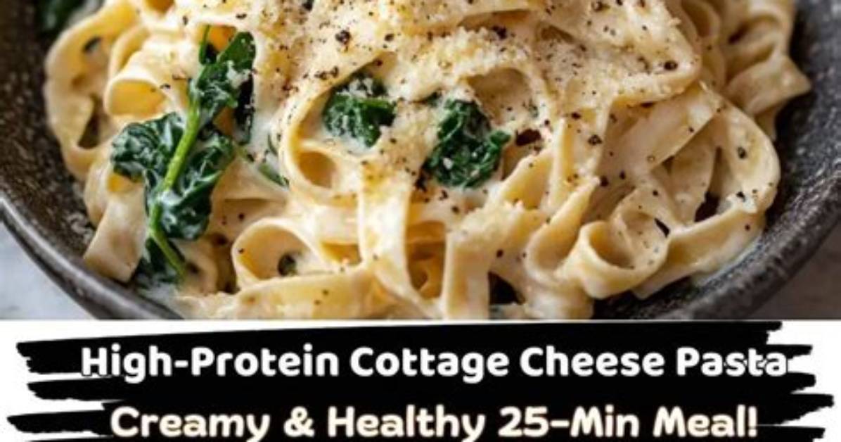 Cottage Cheese Pasta: a Protein-Rich Twist on Classic Alfredo