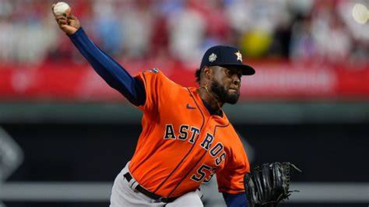 Cristian Javier Continues Remarkable Rise as Astros Pitch Combined No-Hitter in World Series — College Baseball, Mlb Draft, Prospects