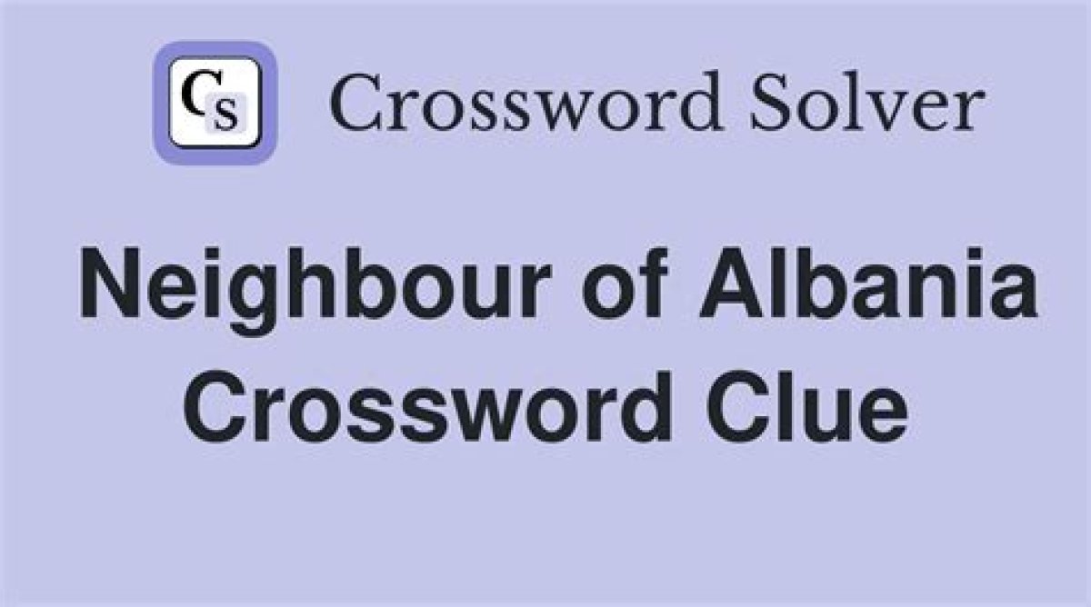 Croatian Neighbour Crossword Clue 6 Letters Answer