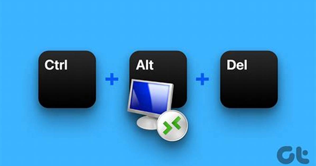 Ctrl +___+ Del
