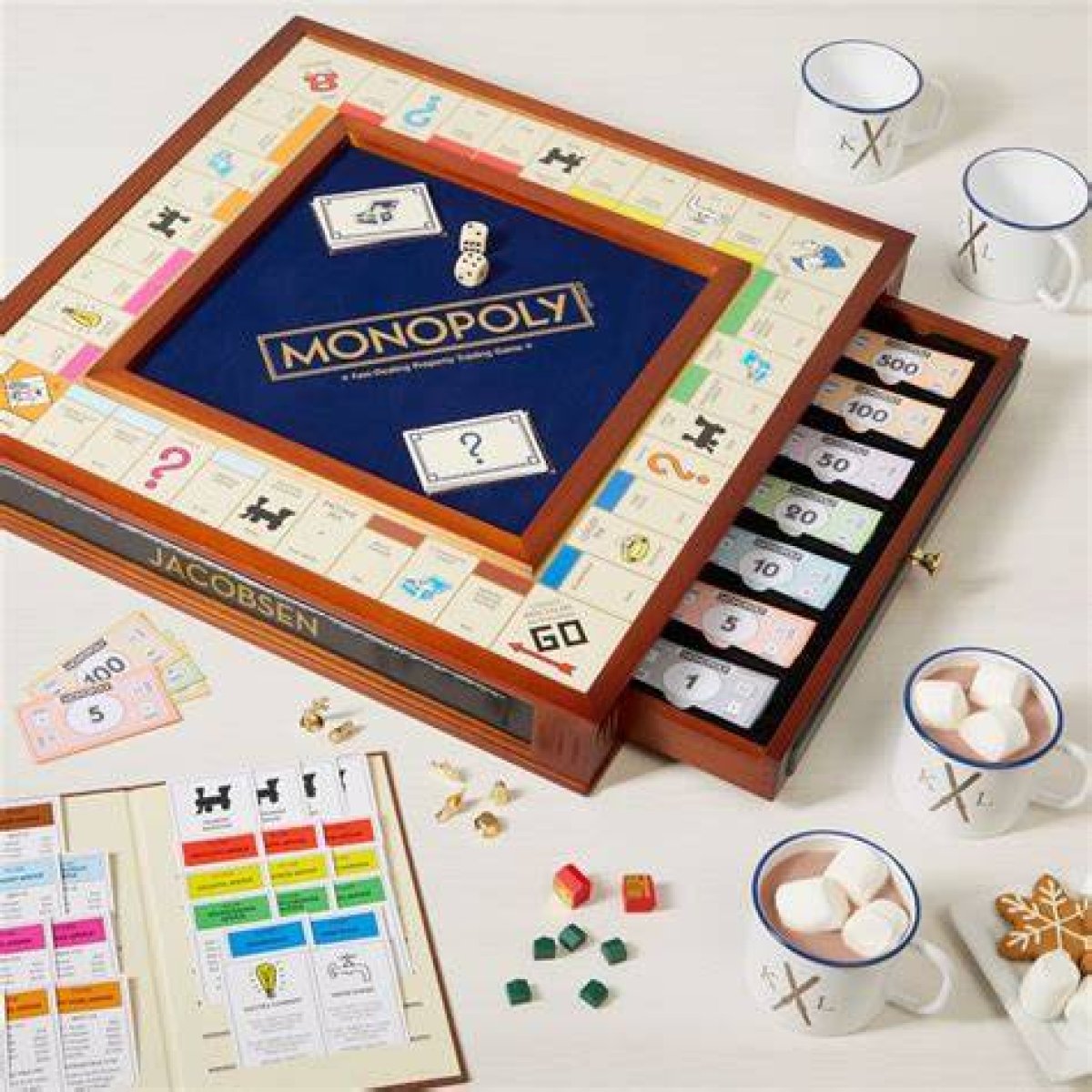 Cubes in a Monopoly Set