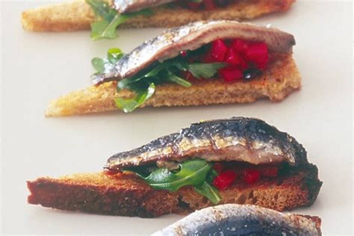 Cured Fish Fillets on Toast - Recipe