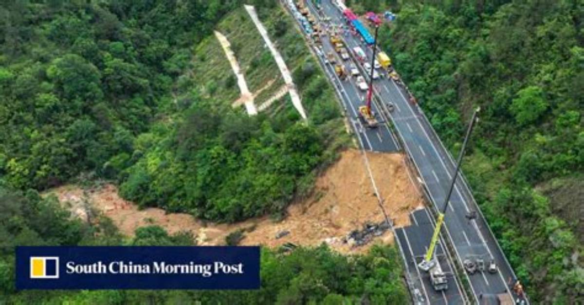 Death Toll Rises to 24 After Highway Collapses in China’s Rain-Hit Guangdong Province