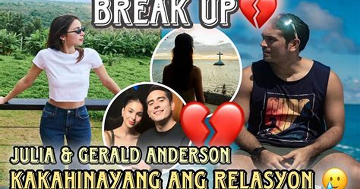 Did Julia and Gerald Break up? Exploring the Details of Their Relationship