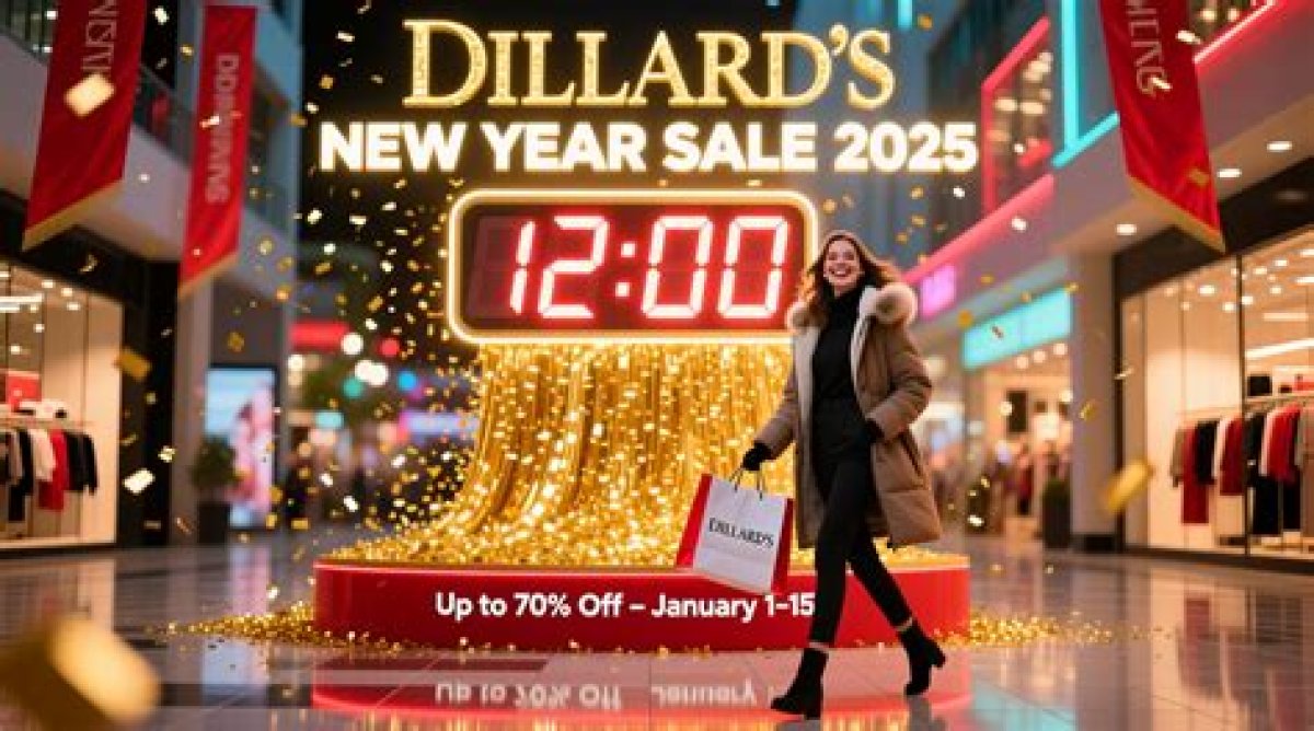 Dillard's New Year 2023 Sale Isn't Announced but After-Christmas Clearance Is On