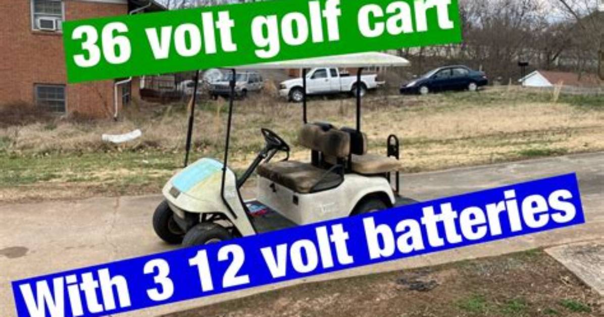Do They Still Make 36 Volt Golf Carts?