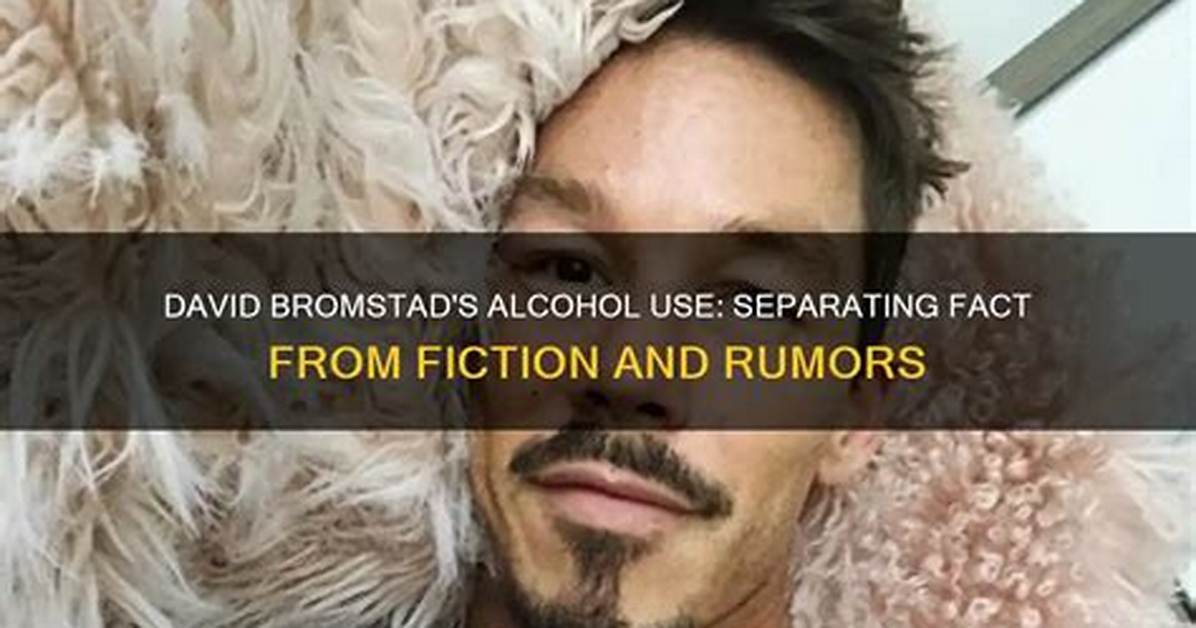 Does David Bromstad Drink Alcohol? All About the Allegations