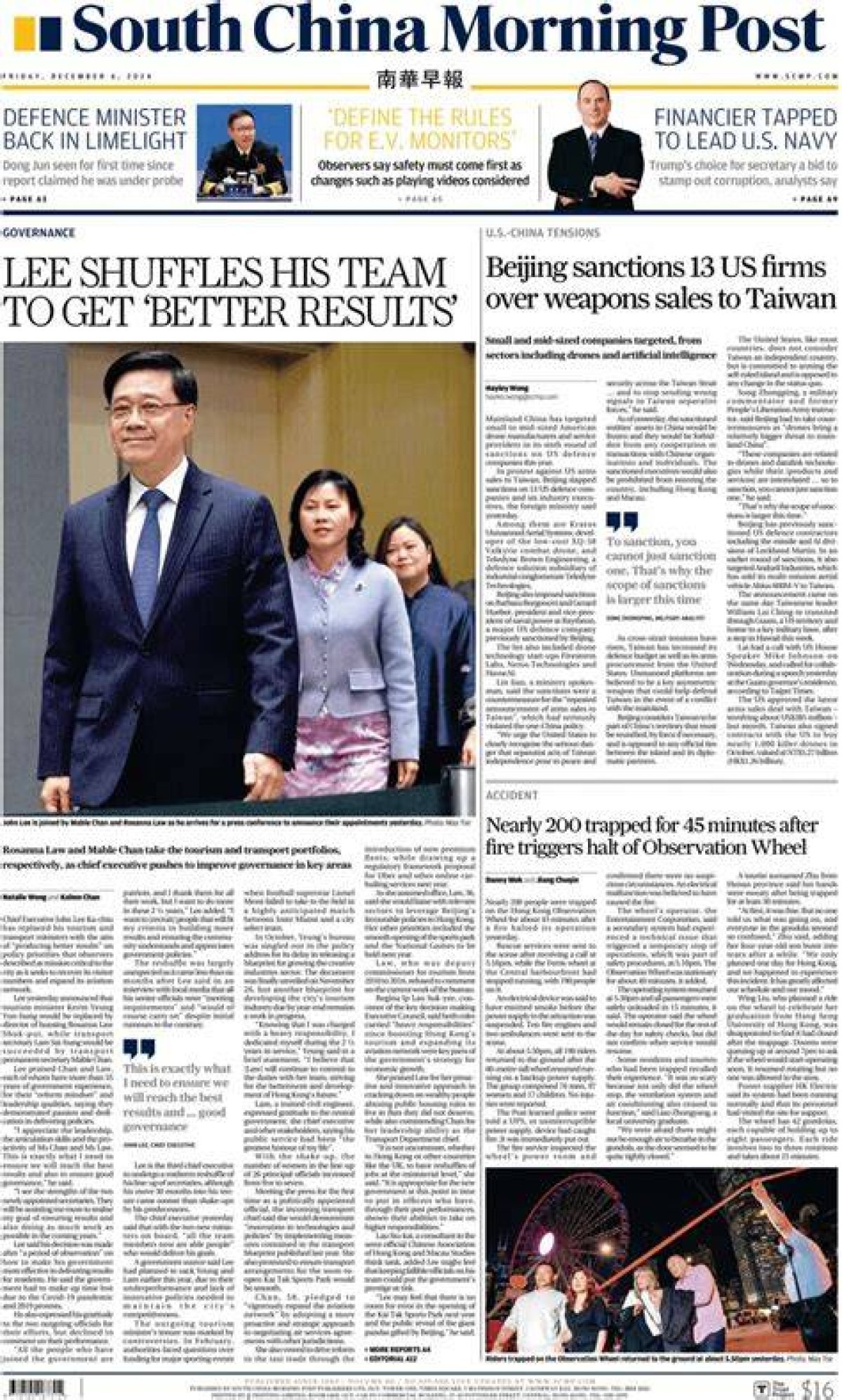 Donal Scully | South China Morning Post