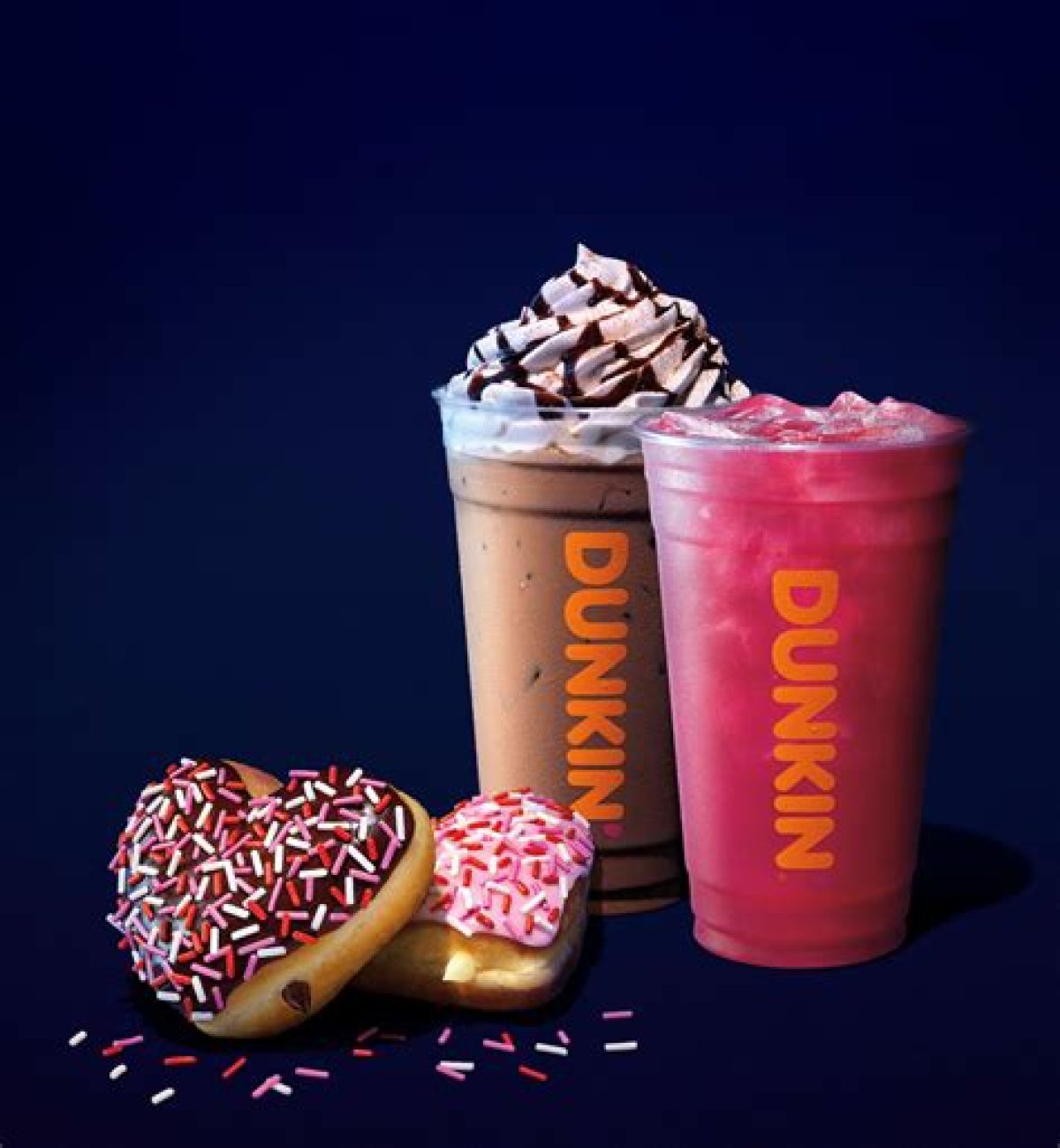 Dunkin's Cute Valentine's Day 2023 Cup Has a Pink Heart-Shaped Straw