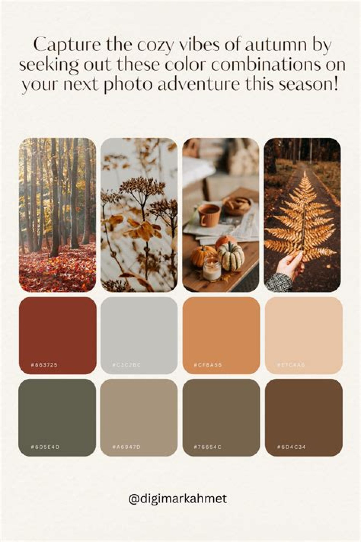Embrace This Season’s Russet Hues, Enhanced with Dewy Splashes of Colour
