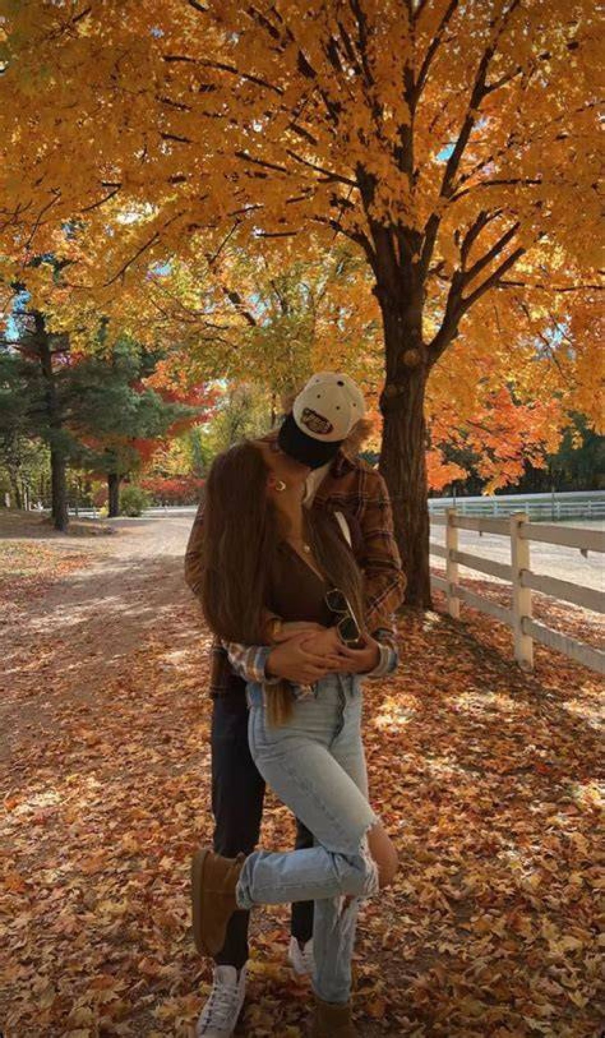 Embracing Love: the Autumn Fall Boyfriend Experience