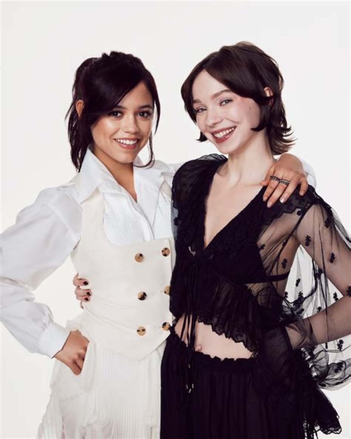 Emma Myers Fangirls over Jenna Ortega's Short Hair with Flirty Ig Comment