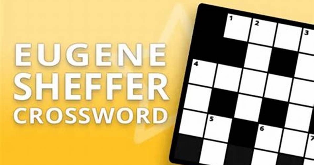 Eugene Sheffer Five Stars, E. G Crossword Clue with 6 Letters Answer