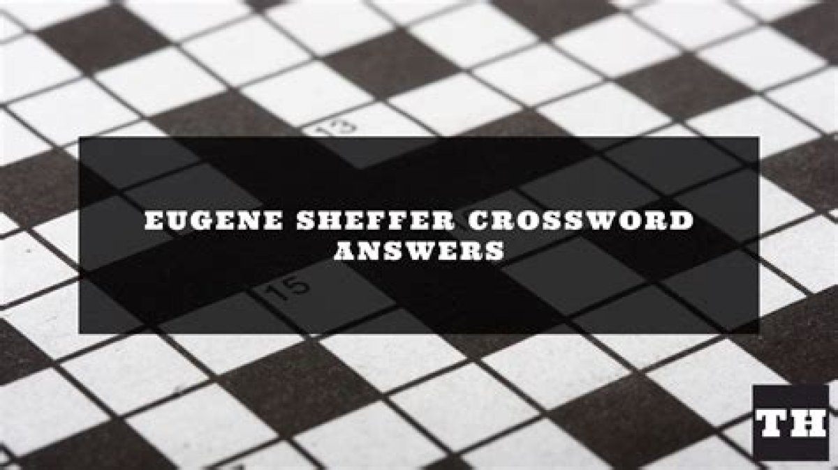 Eugene Sheffer London Gallery Crossword Clue Answers with 4 Letters