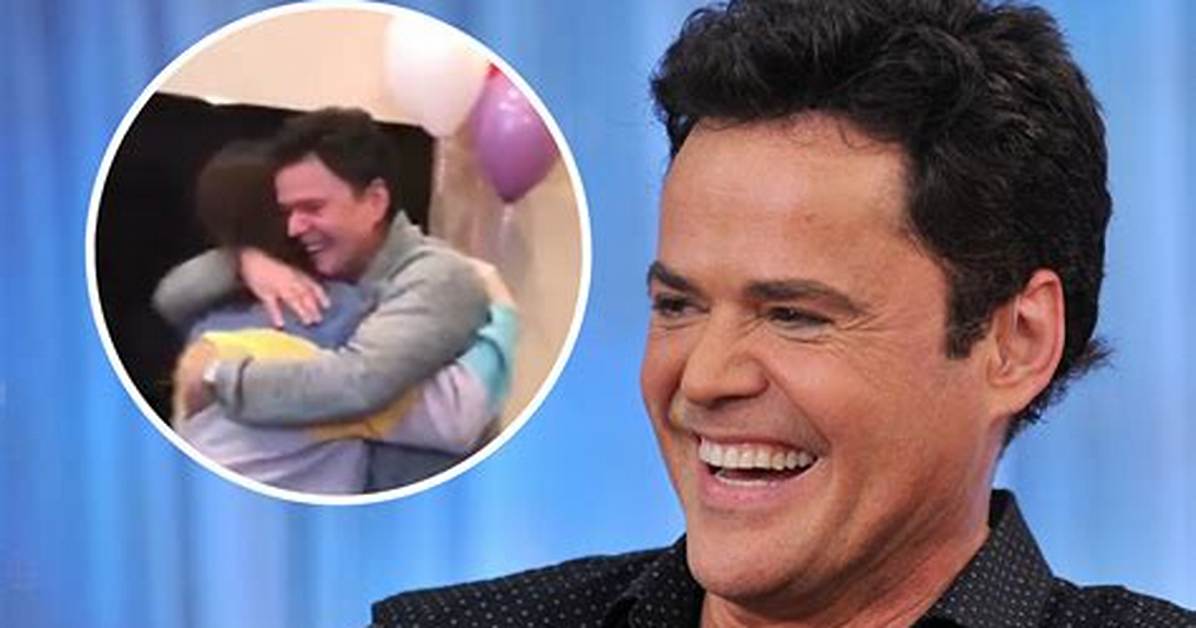 Exploring the Heartwarming Moments of Donny Osmond Family Pics