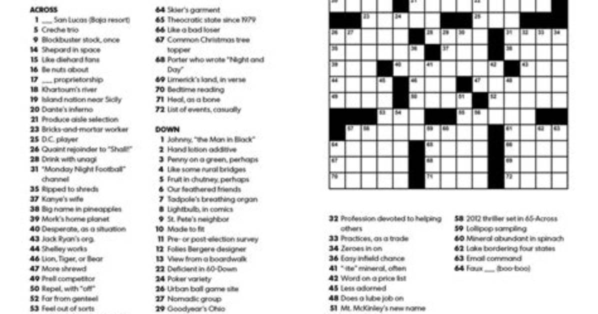 Faction Eugene Sheffer Crossword Puzzle Clue Answers