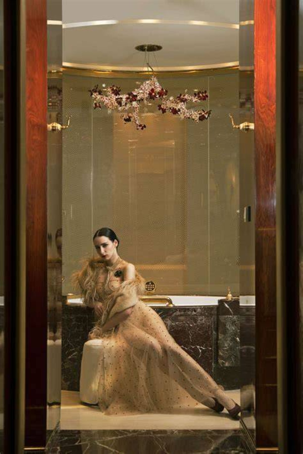 Fashion Shoot: Opulent Glamour Meets Lavish Surroundings