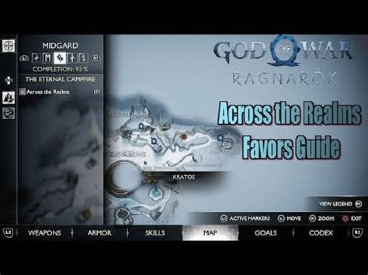 Favors, God of War Ragnarök Points of Interest