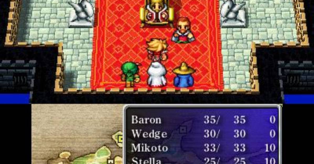 Final Fantasy 20Th Anniversary Edition 3Ds - English Patch