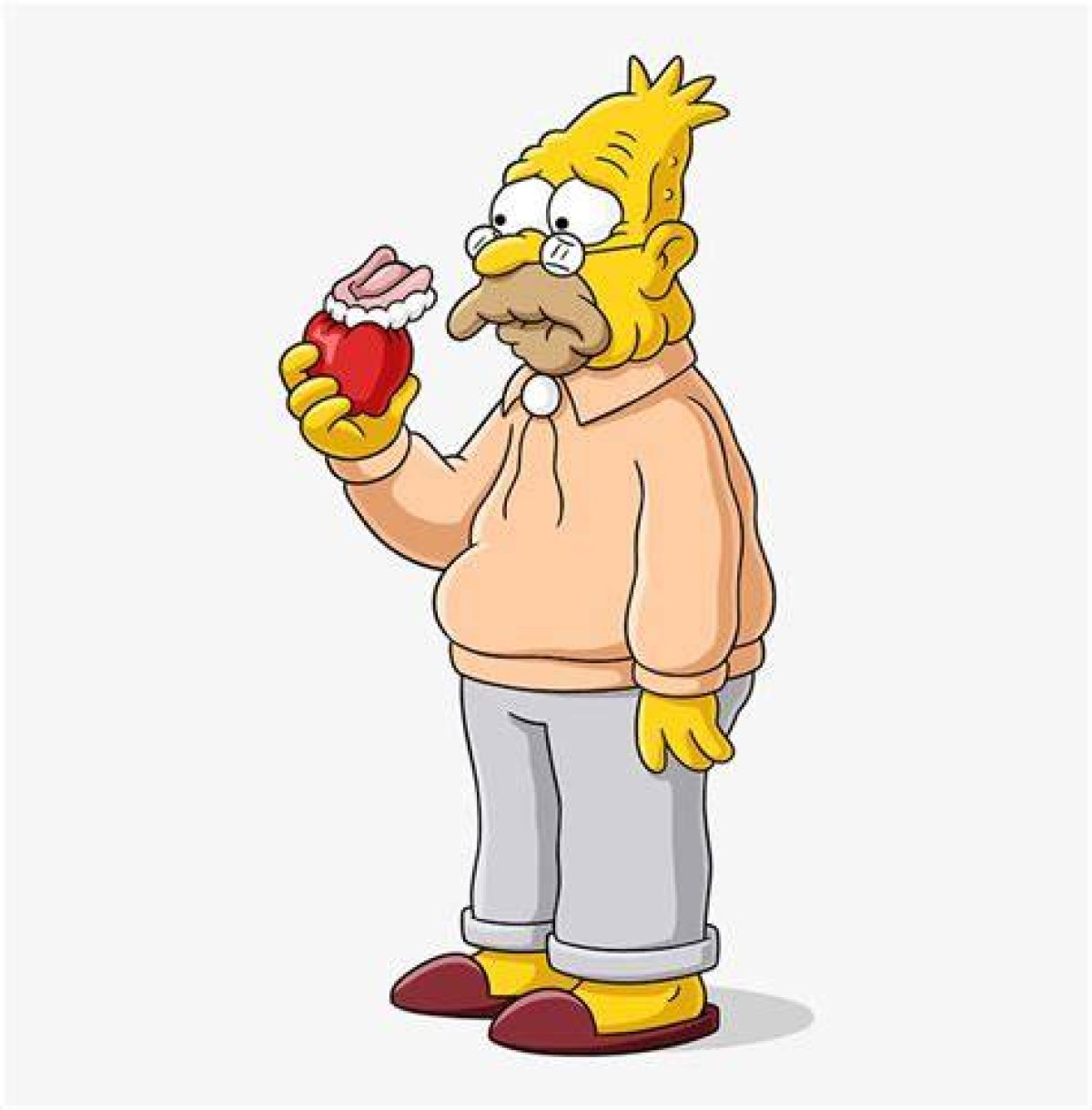 First Name of Bart Simpson's Grandpa