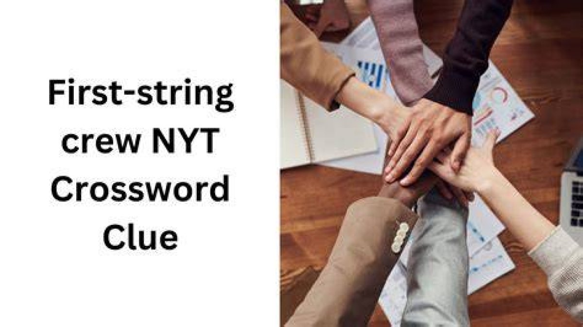 First-String Players Crossword Clue Nyt