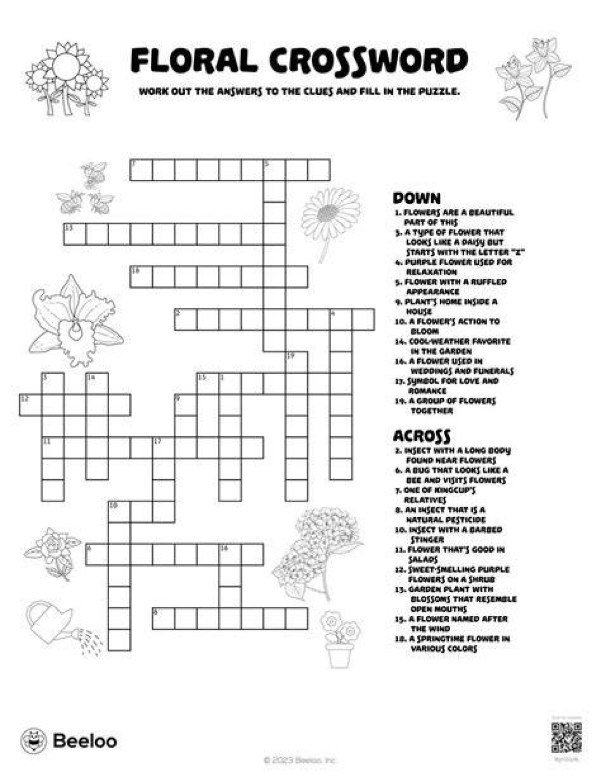 Flowering Shrub Crossword Clue