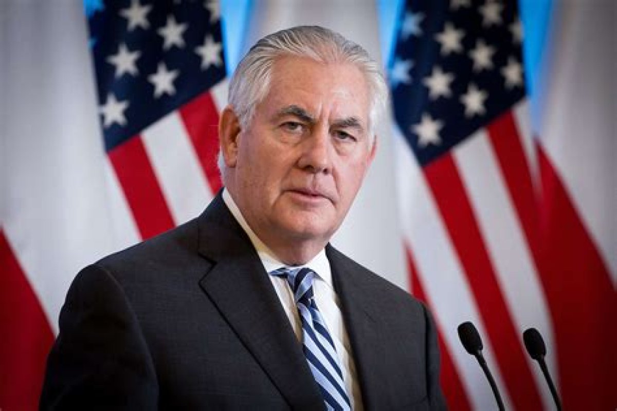 Former Secretary of State Tillerson