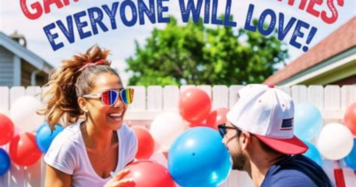 Fourth of July Bbq Games the Kids and Adults Will Love