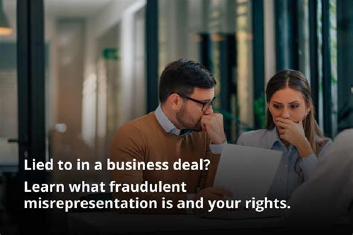 Fraudulent Business Deal