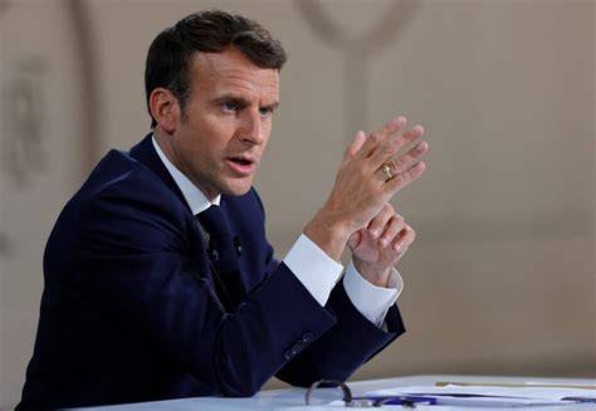French President Macron Says ‘There Can’t, Obviously, Be a Russian Flag at the Paris Games’
