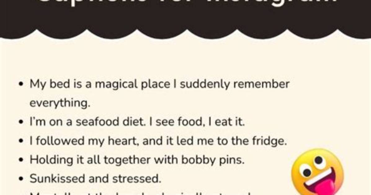Funny Captions for Funny Photos