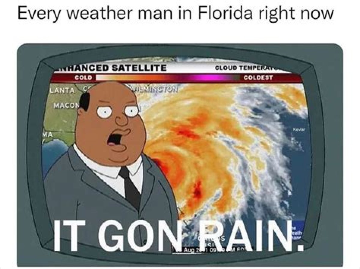 Funny Hurricane Ian Memes Go Viral as Florida Prepares for Cat 4 Storm