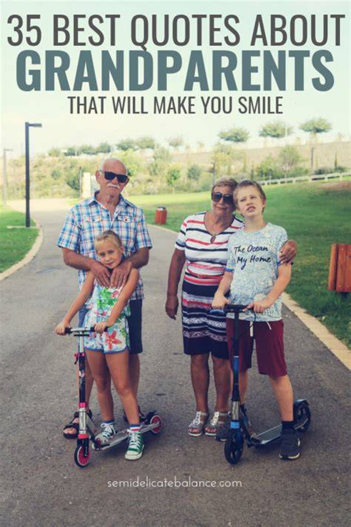 Funny Photos of Grandparents with Grandkids